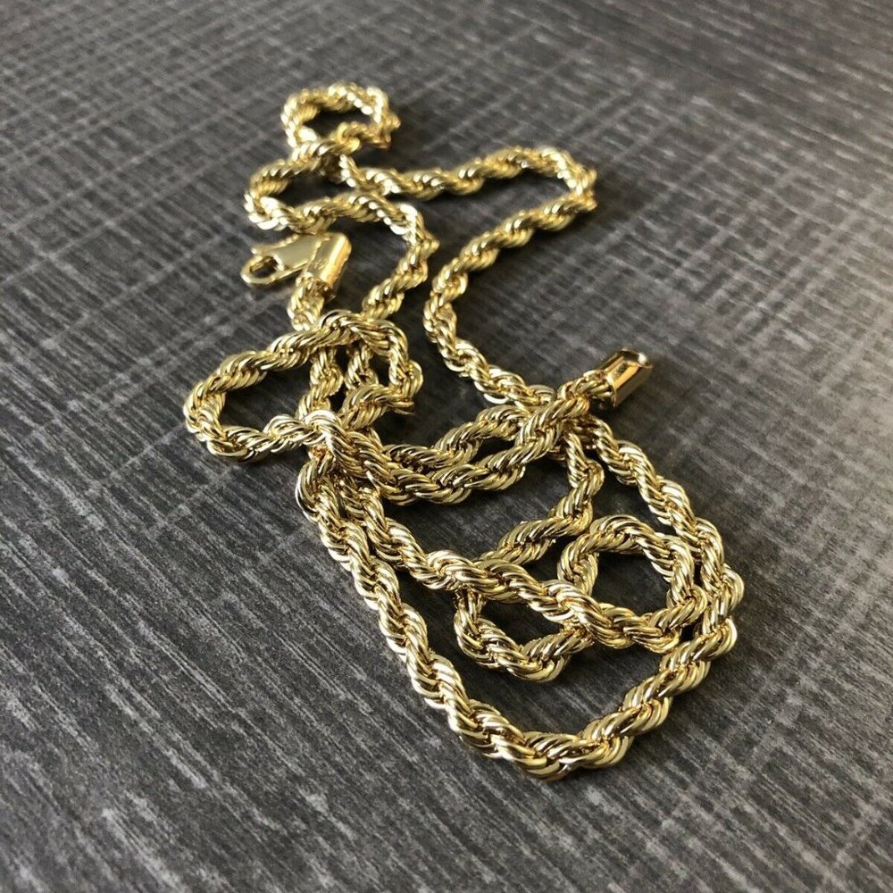 Sale! 14kt Italian gold chain 24" brand new